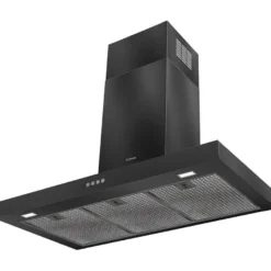 Liesituuletin seinään Cylinda SF190BIA, 90cm, musta, omalla moottorilla