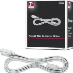 Liitäntäkaapeli Paulmann MaxLED, 1m, valkoinen