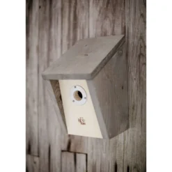 Linnunpönttö EcoFurn Pönttö 32, puu, kallionharmaa