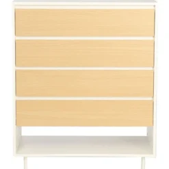 Lipasto Home4You HERTA 80x40xK97 cm, valkoinen