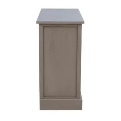 Lipasto Home4You Kent, korilaatikoilla, 76x33x66cm, harmaa
