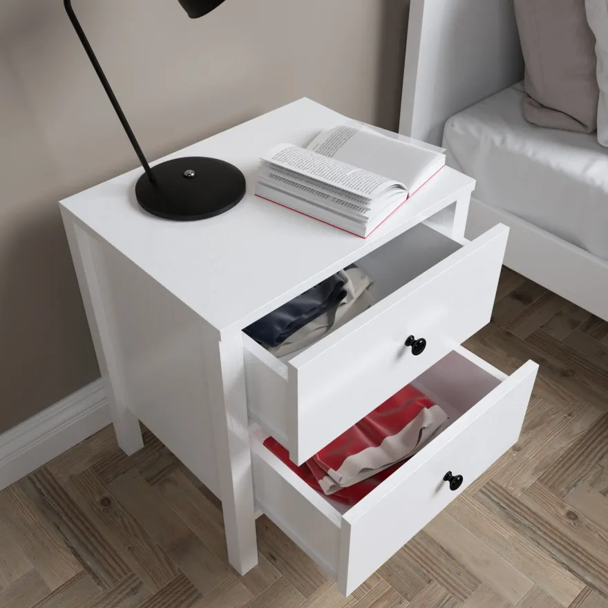 Lipasto Linento Furniture FRN-10029, valkoinen