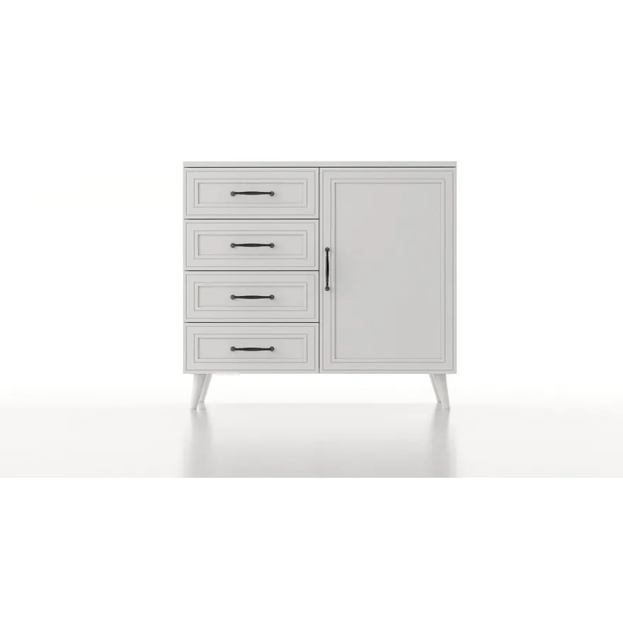 Lipasto Linento Furniture Henna 1702 valkoinen