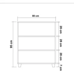 Lipasto Linento Furniture Leva Gravis Dream valkoinen