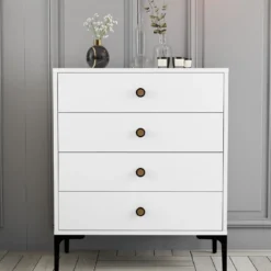 Lipasto Linento Furniture Lizbon 542 valkoinen