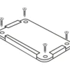 Lisäjalusta tuplasivumarkiisille Hortus