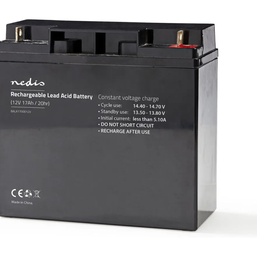 Lyijyhappoakku Nedis 12V, 17000mAh