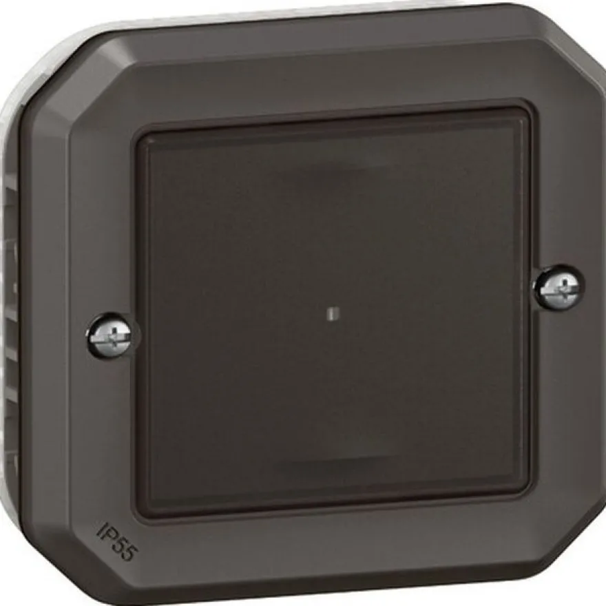 Älykytkin/himmennin Legrand Plexo with Netatmo 150 W LED IP55 uppo, antrasiitti