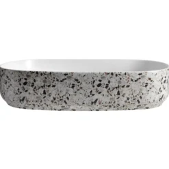 Malja-allas Interia Infinity 55x36cm, valkoinen