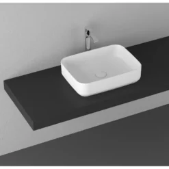 Malja-allas Interia Infinity Rectangle, 500x360mm, keraaminen, valkoinen