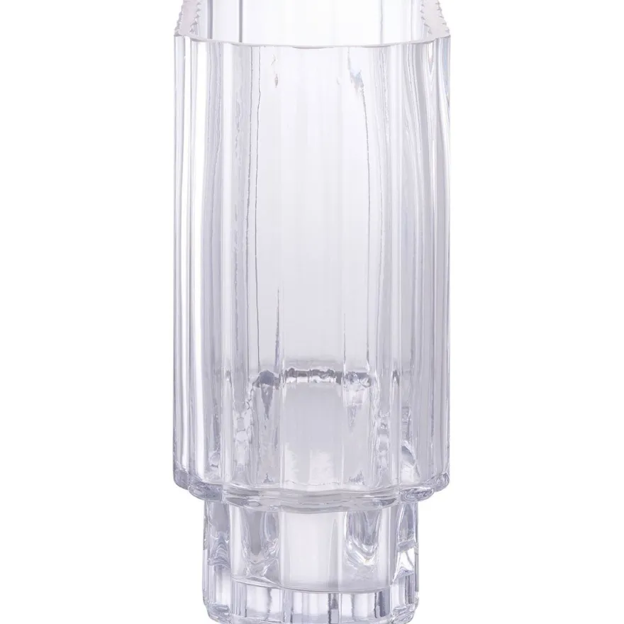 Maljakko House Nordic Vase, 20x9x19.5cm, kirkas lasi