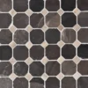 Marmorimosaiikki Qualitystone Classic Gray-White, verkolla, 50x50/10x10 mm