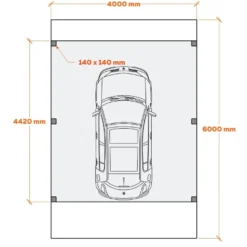 Matkailuautokatos Holzbrüder Ralf 24m2