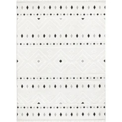Matto Linento Bubba, 100x200cm, harmaa
