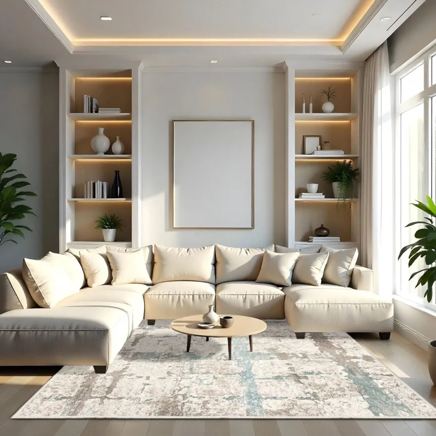 Matto Linento Els2078, beige, eri kokoja