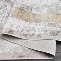 Matto Linento Helli, 200x290cm, harmaa/beige