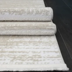 Matto Linento Jasmine 1452 beige/valkoinen, eri kokoja