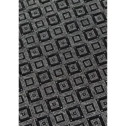 Matto Linento Linie Djt, 160x230cm, mustavalkoinen