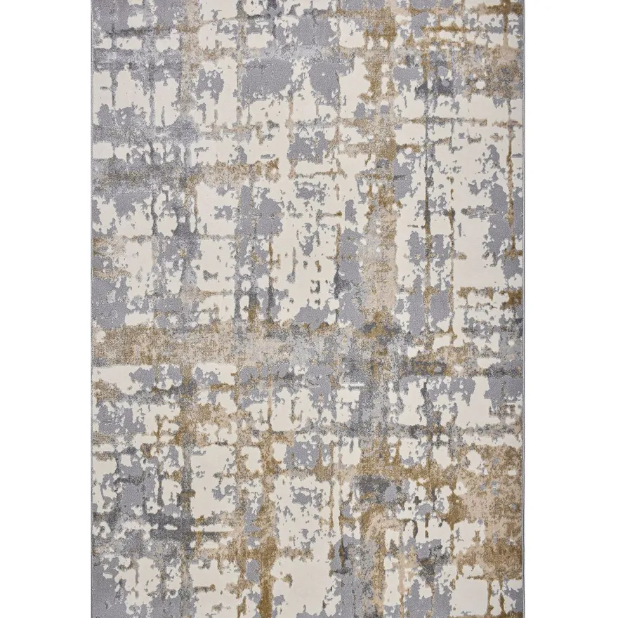 Matto Linento Notta, 140x200cm, harmaa/beige