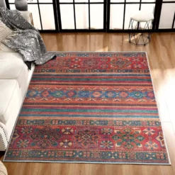 Matto Linento W1075, monivärinen, eri kokoja