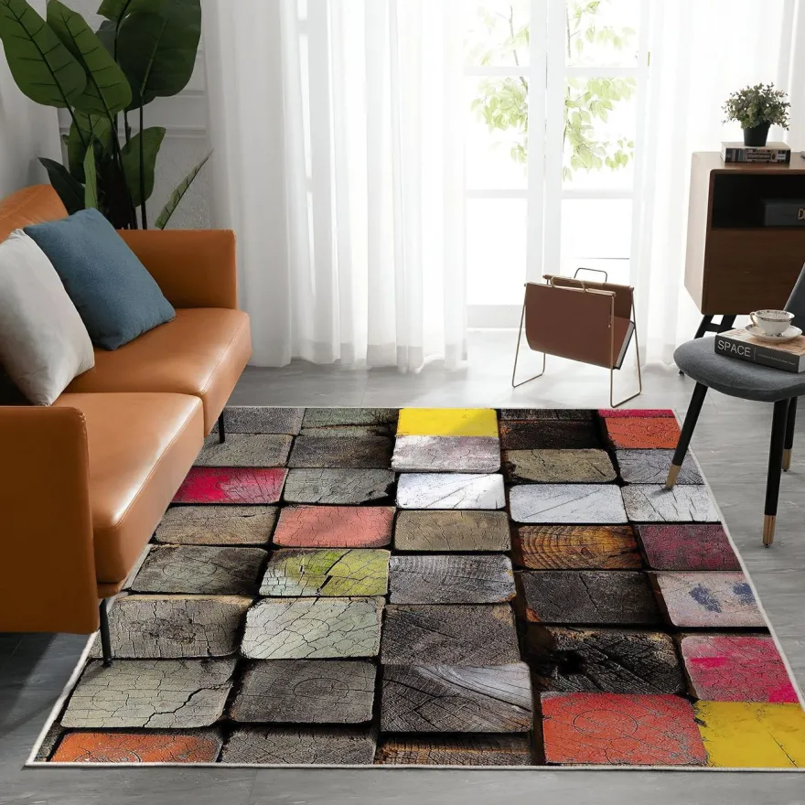 Matto Linento Wookece245, 60x100cm, monivärinen