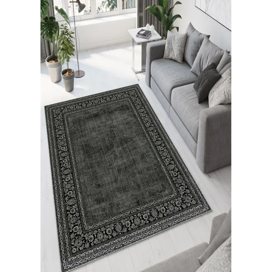 Matto Linento W755, 60x100cm, antrasiitti