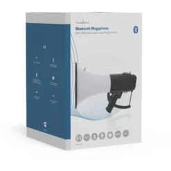 Megafoni Nedis, bluetoothilla, 120dB