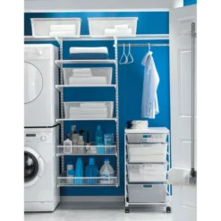 Meshkori 35 Elfa Classic 327x527x185mm, valkoinen
