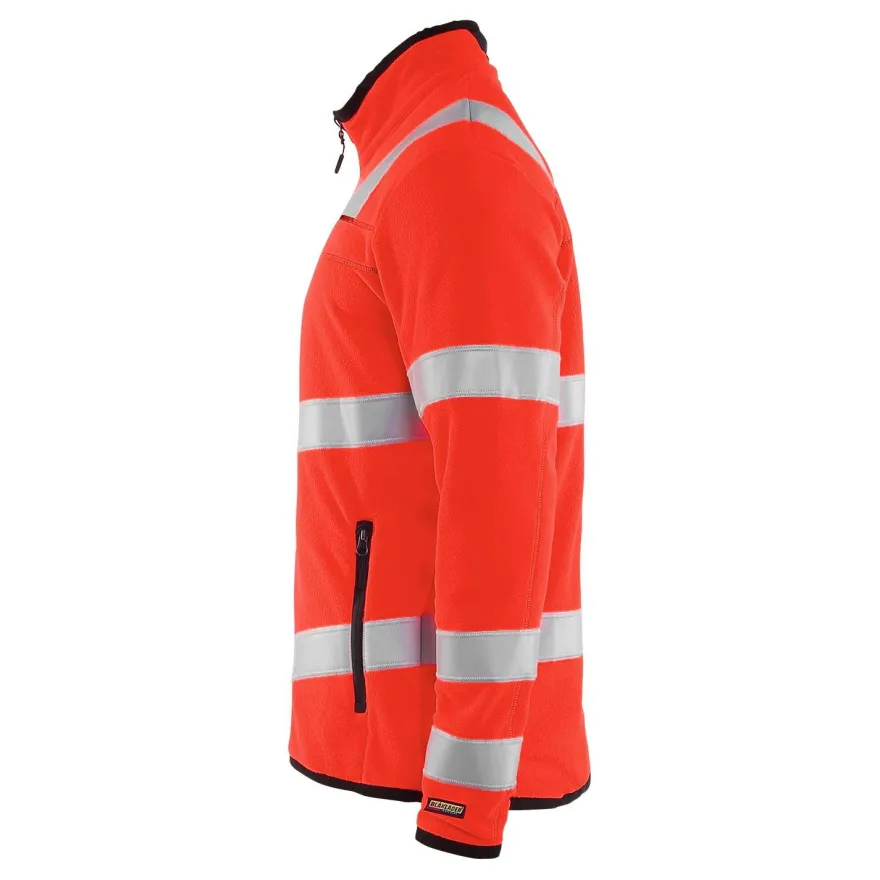 Microfleecepusero Blåkläder 4941 Highvis, huomiopunainen