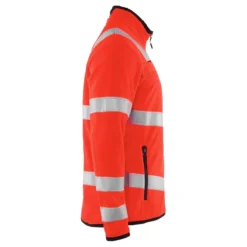 Microfleecepusero Blåkläder 4941 Highvis, huomiopunainen