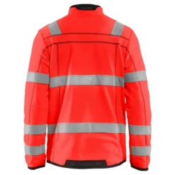Microfleecepusero Blåkläder 4941 Highvis, huomiopunainen