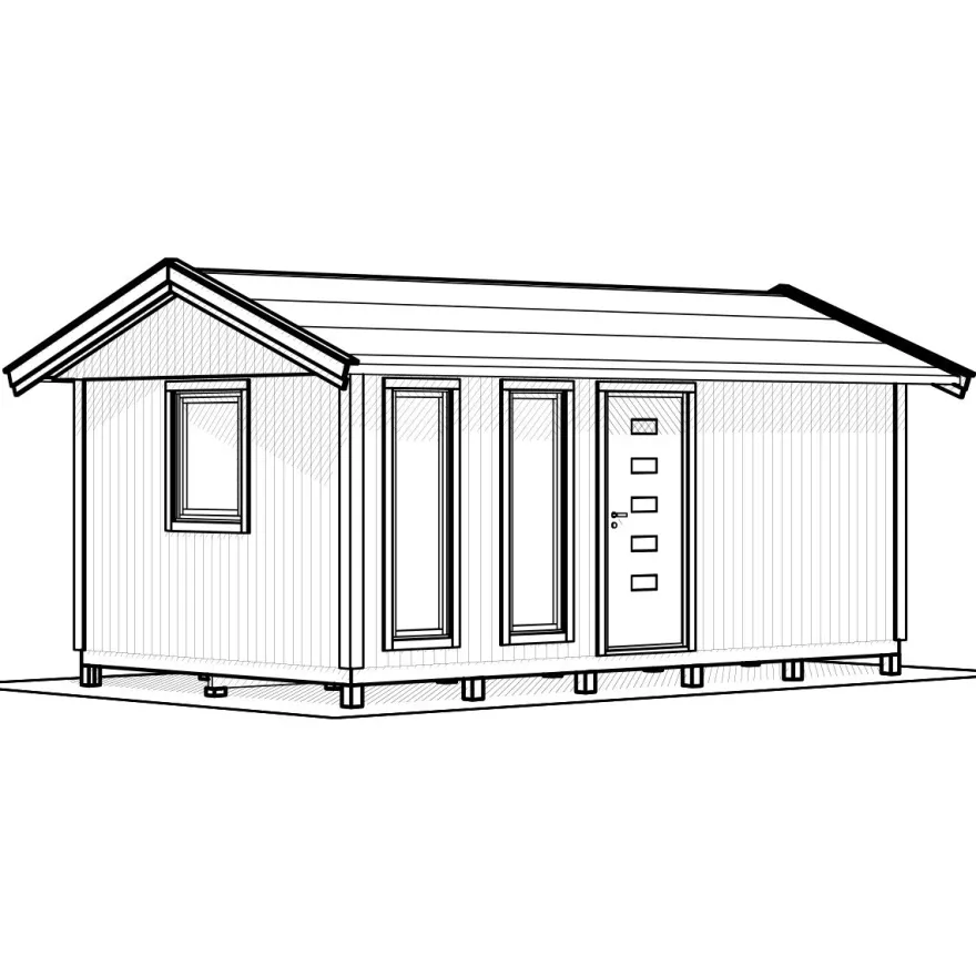 Mökki Vibostugan Julia 18.4m²