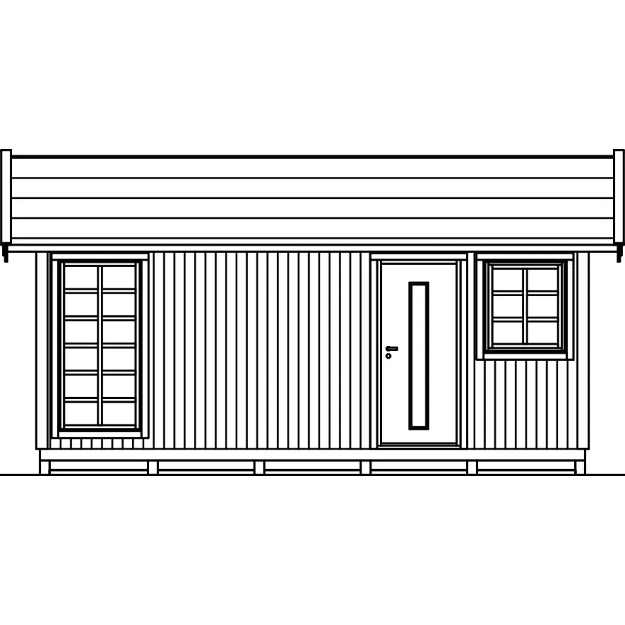 Mökki Vibostugan Lisa 25m²