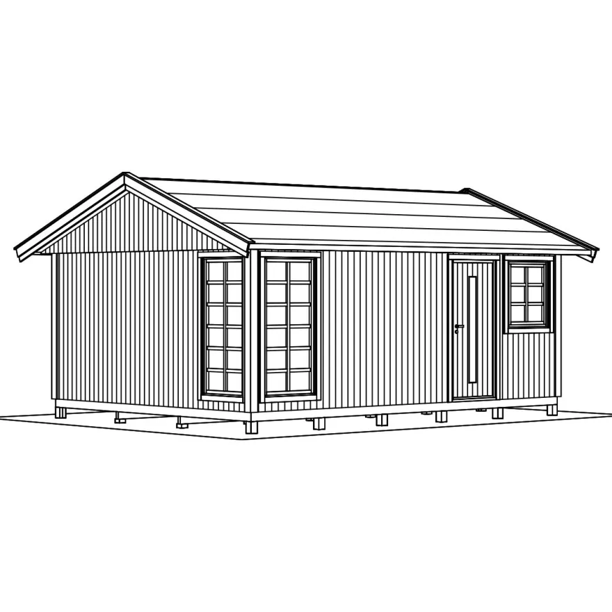 Mökki Vibostugan Lisa 25m²