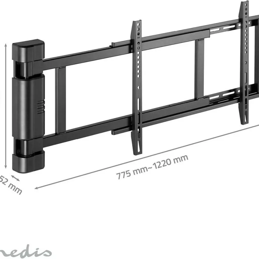 Moottoroitu TV-seinäteline Nedis TVWM5860BK 32-75"
