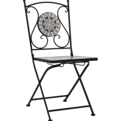 Mosaiikki bistrotuolit 2 kpl, keramiikka, eri värivaihtoehtoja