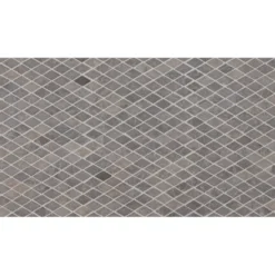 Mosaiikkilaatta Qualitystone Diamond Mini Light Grey, 35x55mm