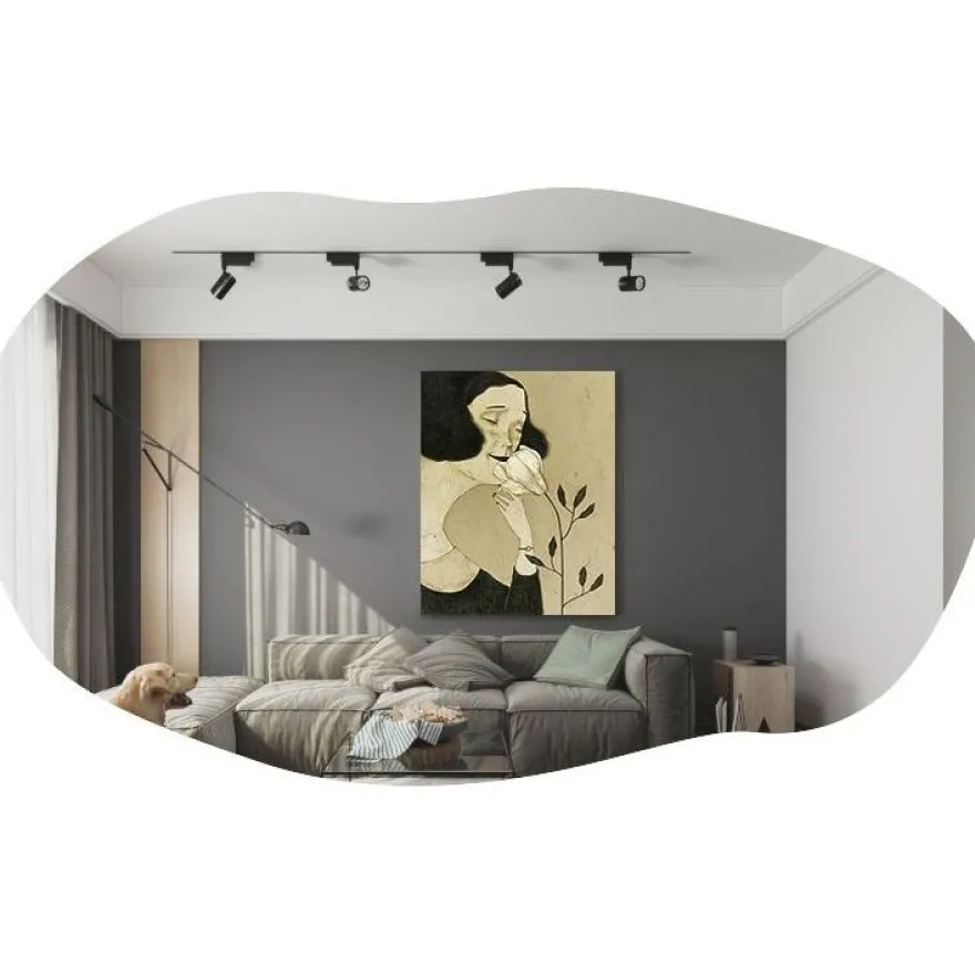Muotopeili Linento Furniture Lossa musta