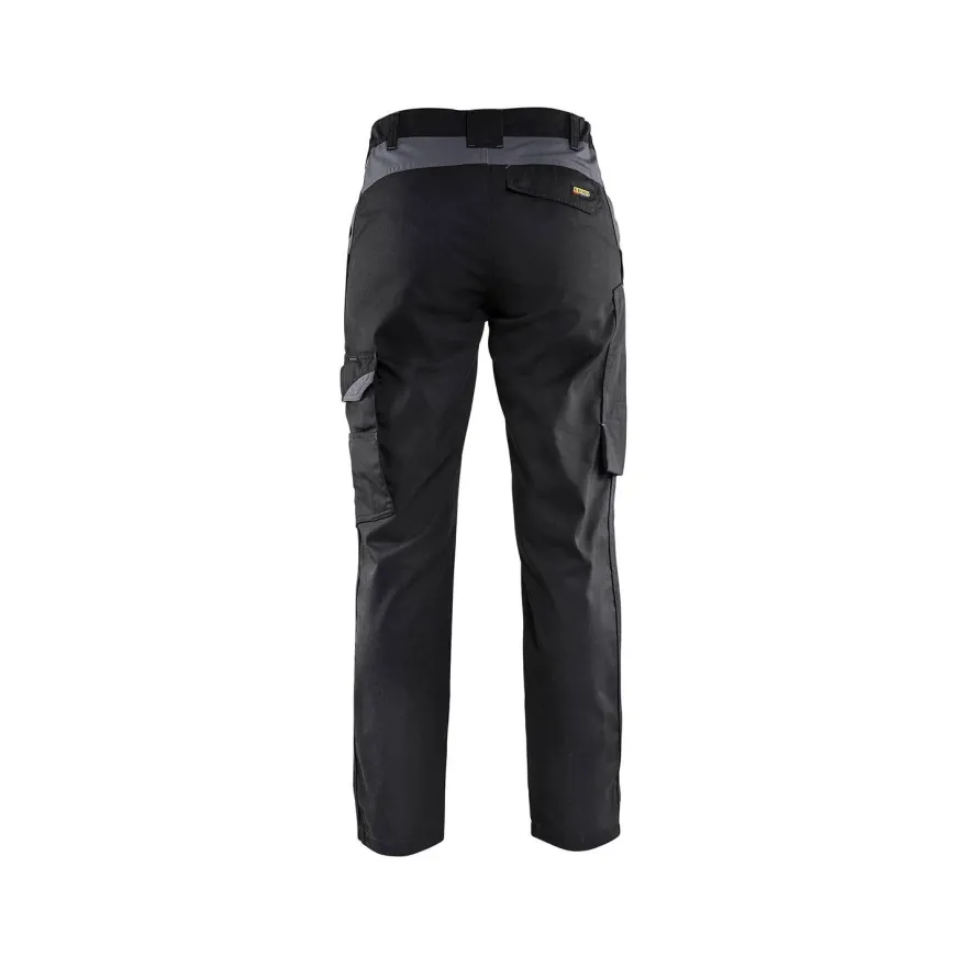 Naisten housut Blåkläder 7104, musta/harmaa