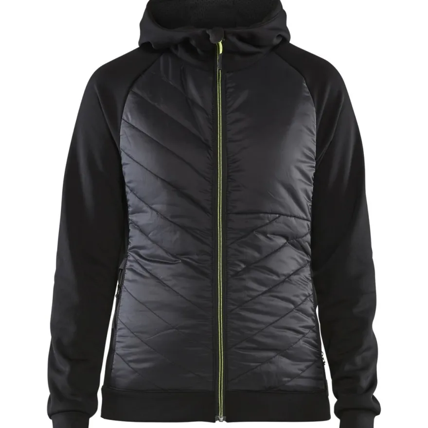 Naisten hybridipaita Blåkläder 3464, musta/keltainen