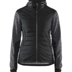 Naisten hybriditakki Blåkläder 5931, tummanharmaa/musta