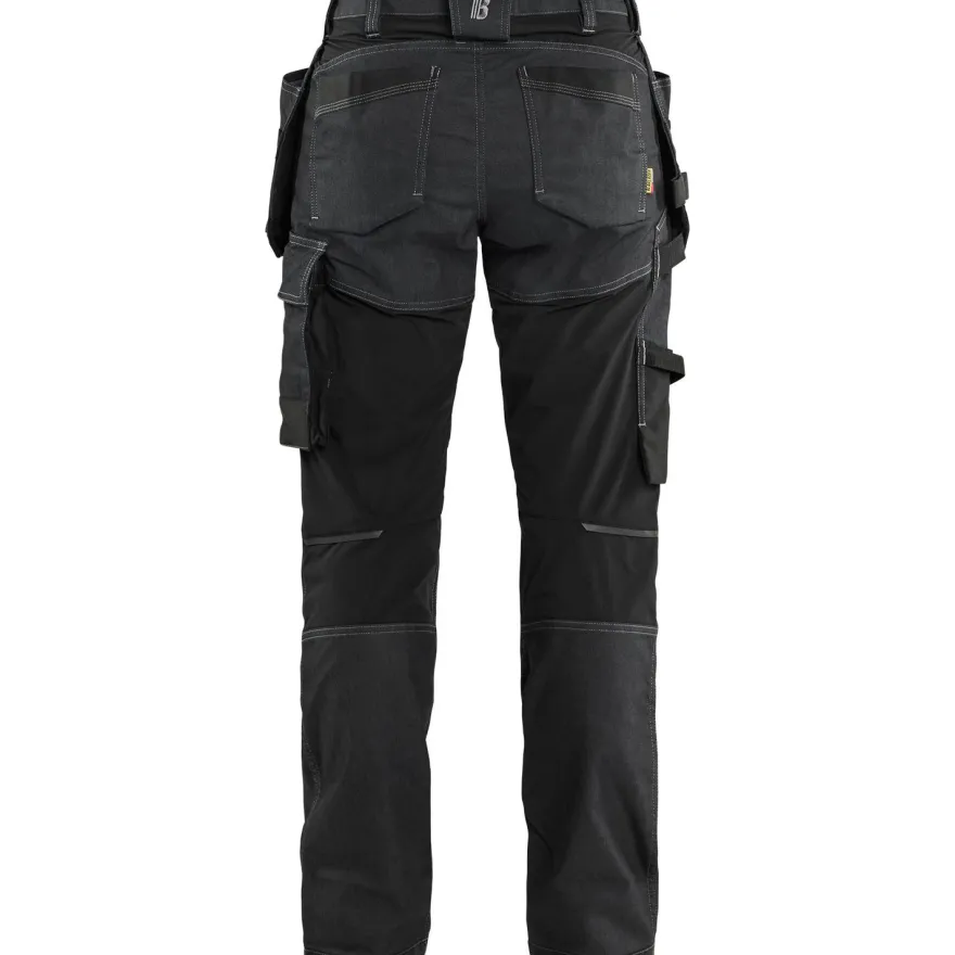 Naisten riipputaskuhousut Blåkläder 7132-1141 Stretch denim