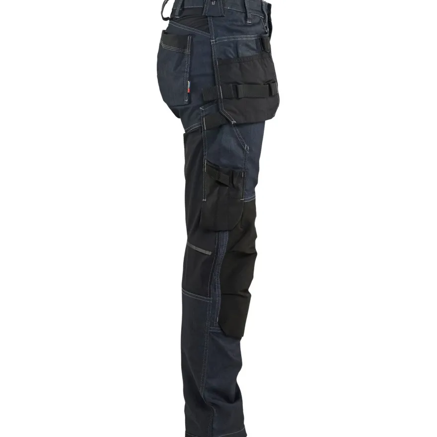 Naisten riipputaskuhousut Blåkläder 7132-1141 Stretch denim