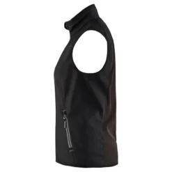 Naisten softshell-liivi Blåkläder 3851, musta/tummanharmaa