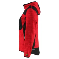 Naisten softshell-takki Blåkläder 4931, punainen/musta
