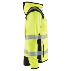 Neulottu takki Blåkläder 4923 Highvis, huomiokeltainen/musta