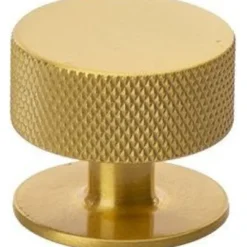 Nuppivedin Beslag Design Crest, Ø32x28mm, messinki