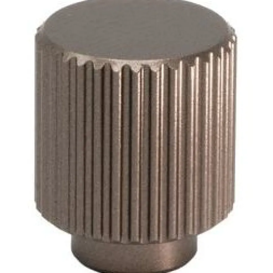 Nuppivedin Beslag Design Helix Stripe, Ø20mm, tumma pronssi