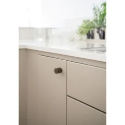 Nuppivedin Beslag Design Helix Stripe, Ø20mm, tumma pronssi