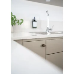 Nuppivedin Beslag Design Helix Stripe, Ø20mm, tumma pronssi